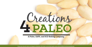 Screenshot of Creations4Paleo website