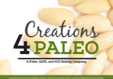 Screenshot of Creations4Paleo website